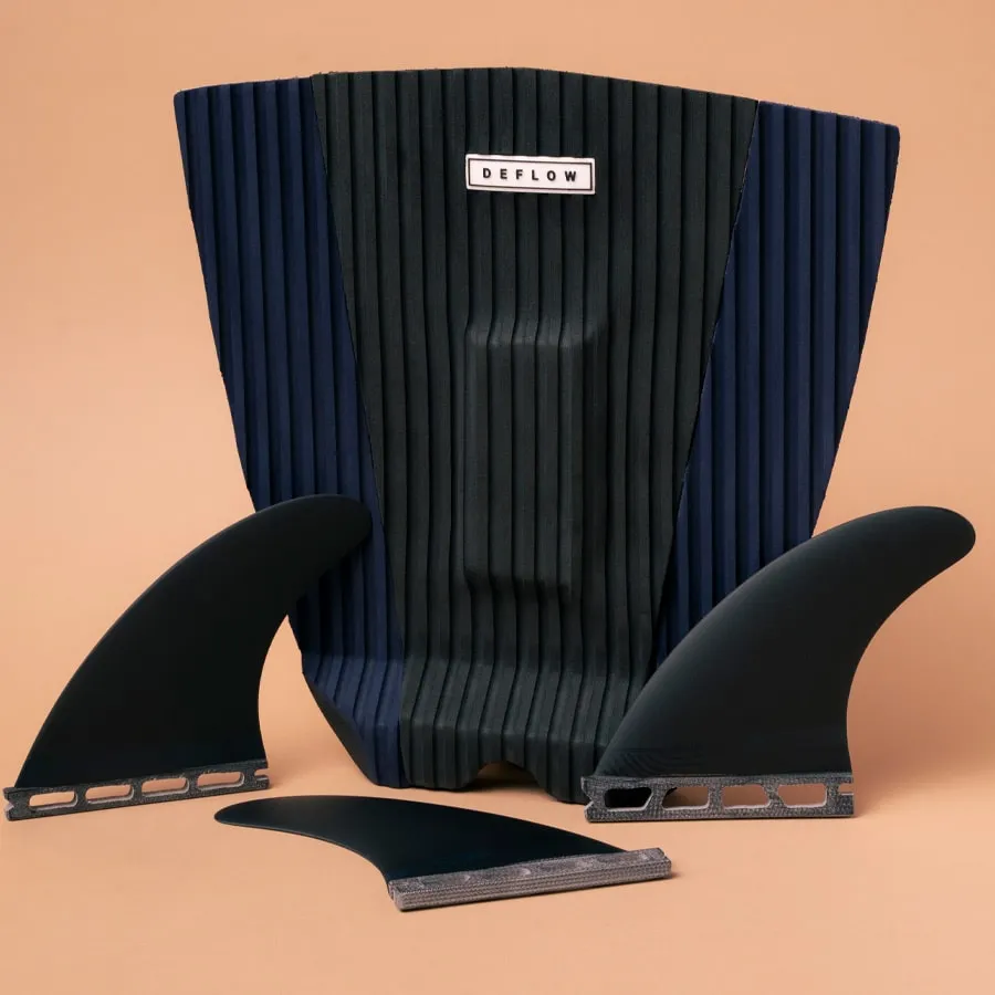 DEFLOW - Adrien Toyon 3 Piece Pad - Black