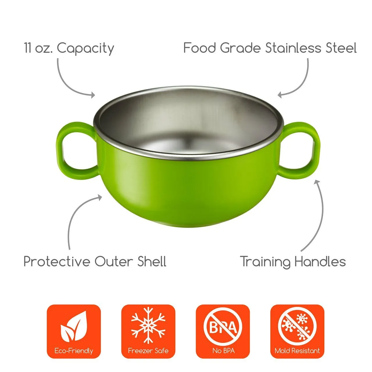 Din Din SMART Stainless Starter Bowl