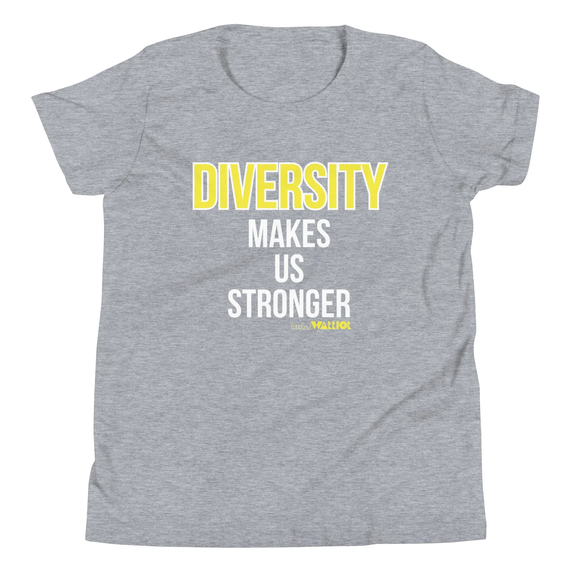 Diversity Makes Us Stronger Youth Short Sleeve Tee