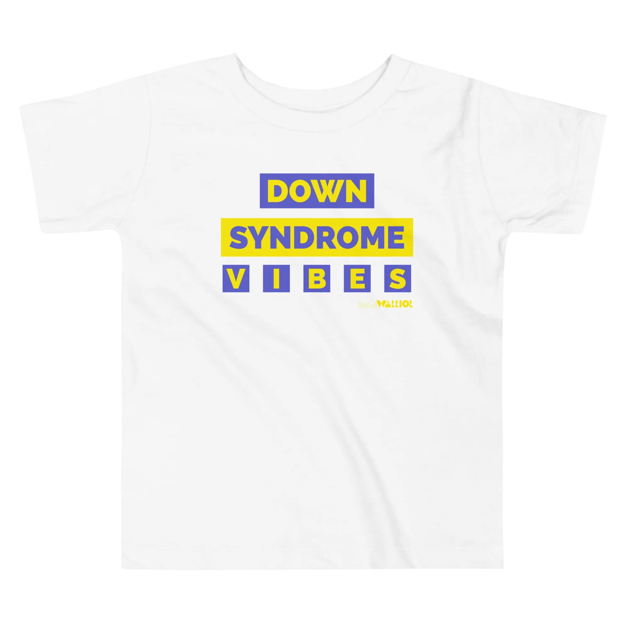 Down syndrome vibes Toddler Short Sleeve Tee