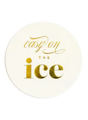 EASY ON THE ICE COASTER SET
