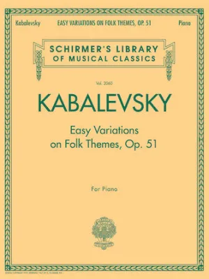 Easy Variations on Folk Themes, Op. 51