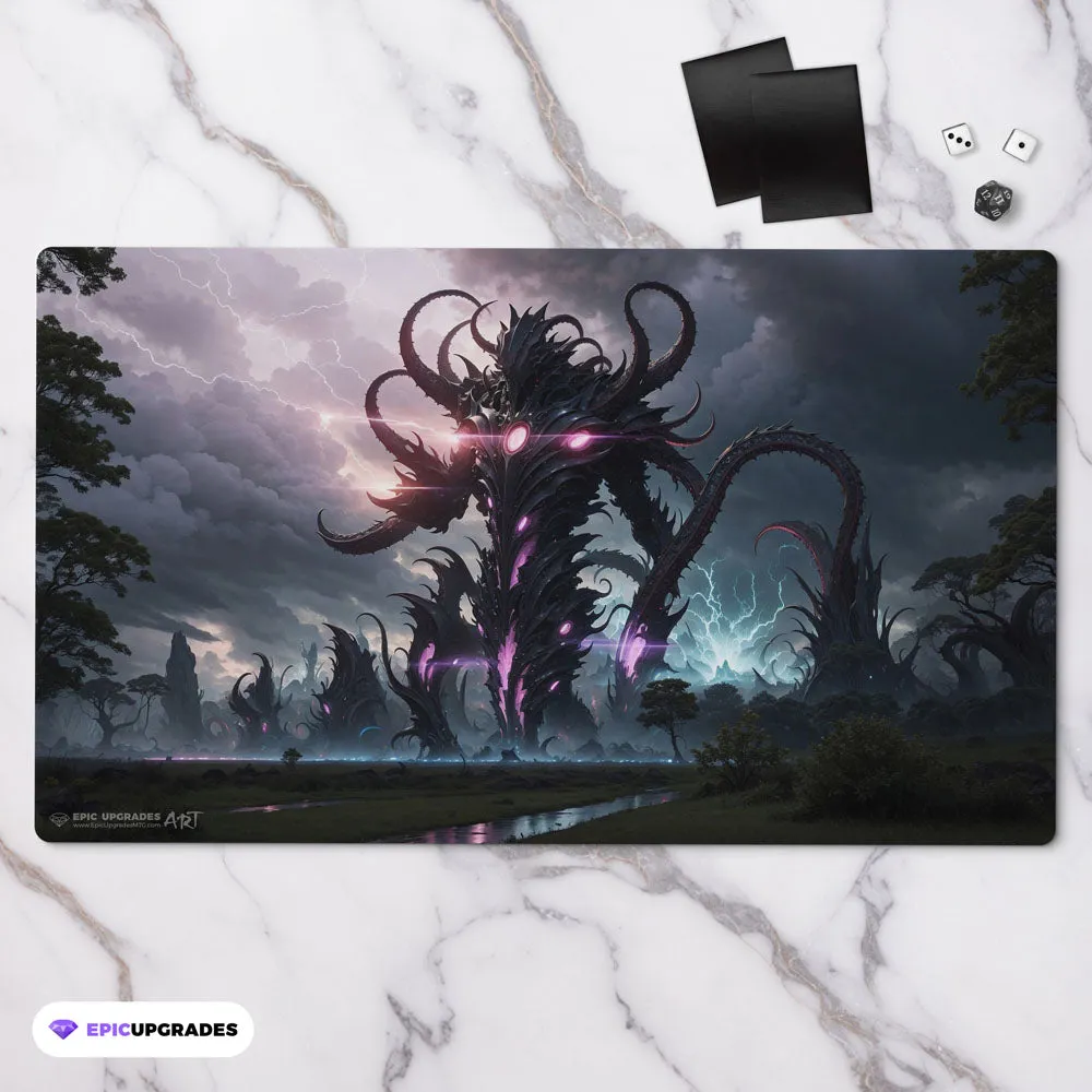 Eldrazi Inspired Playmat - Void Series IV | 24"x14" Magic the Gathering Colorless Player