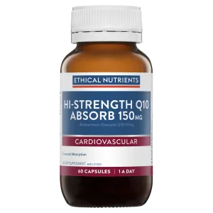 Ethical Nutrients Hi-Strength Q10 Absorb 150mg