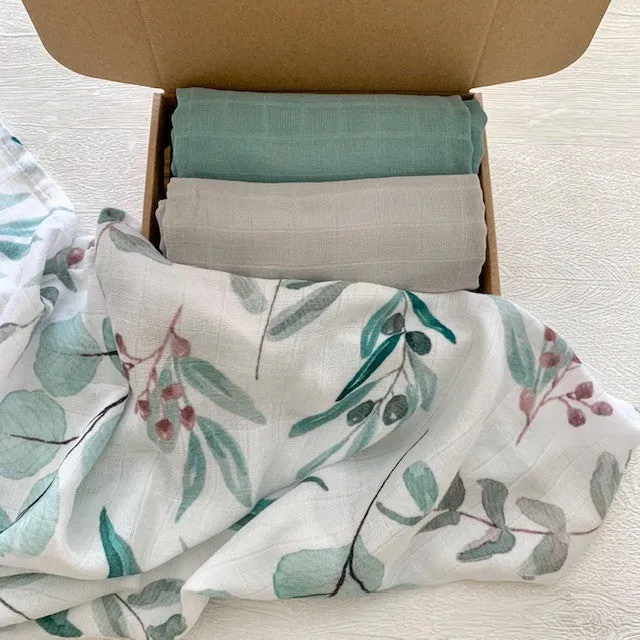 Eucalyptus Muslin Set