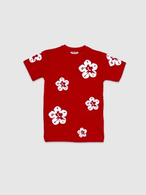EVO-180516K-Kid's Flower SS Tee
