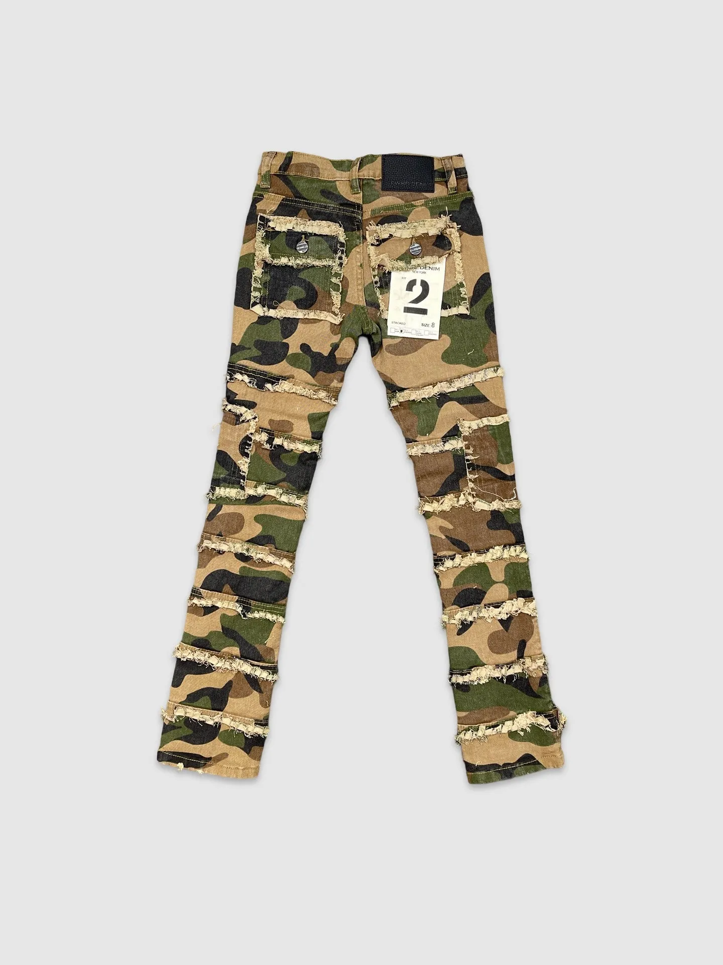 EVO-330044K-Kid's Stacked Layer Denim Jeans