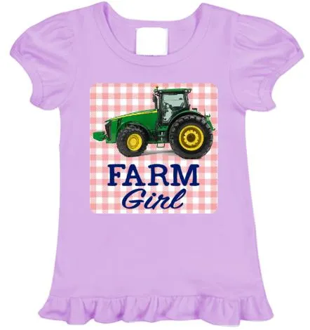 Farm Girl -Tractor