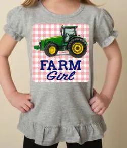 Farm Girl -Tractor