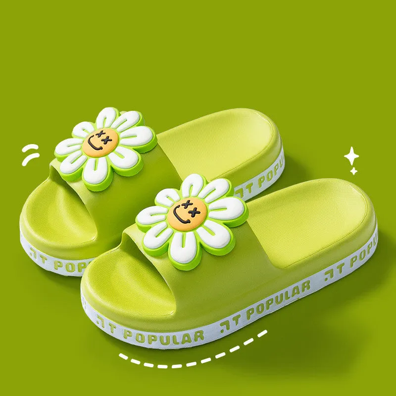 Fashion Summer Flower Slippers