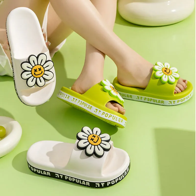Fashion Summer Flower Slippers