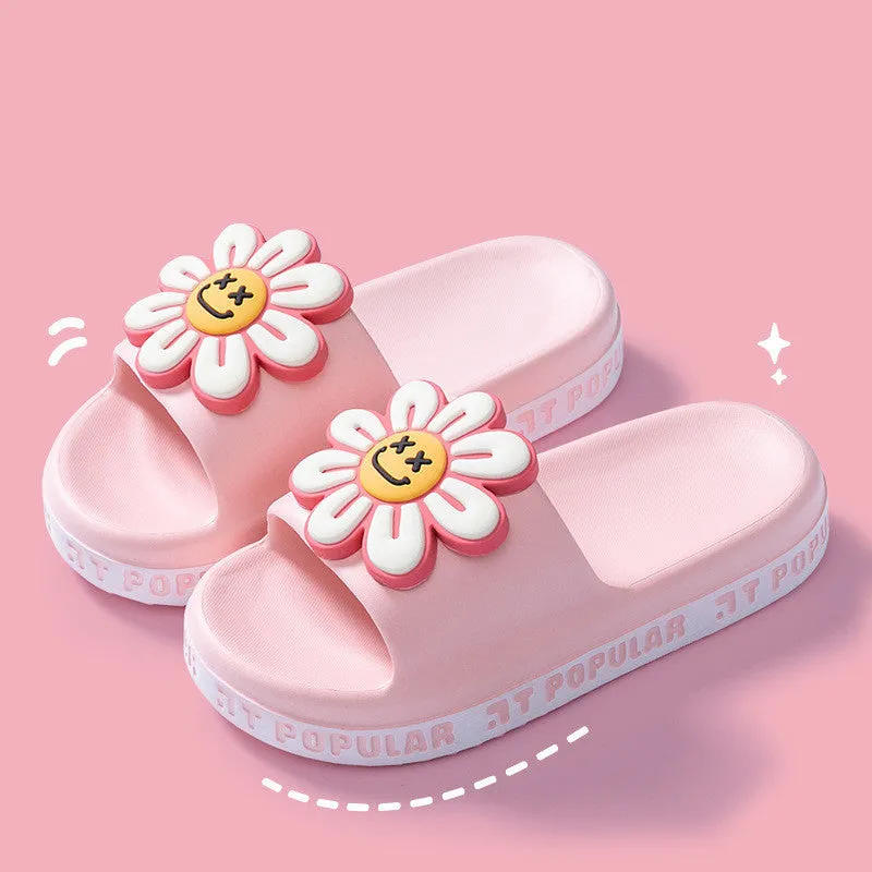 Fashion Summer Flower Slippers