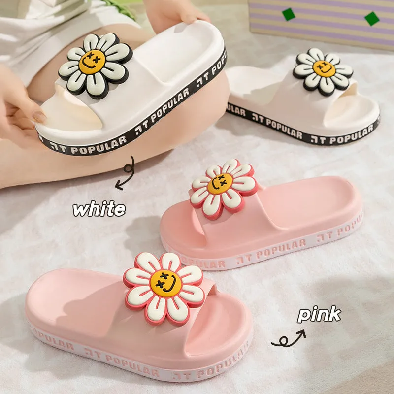 Fashion Summer Flower Slippers