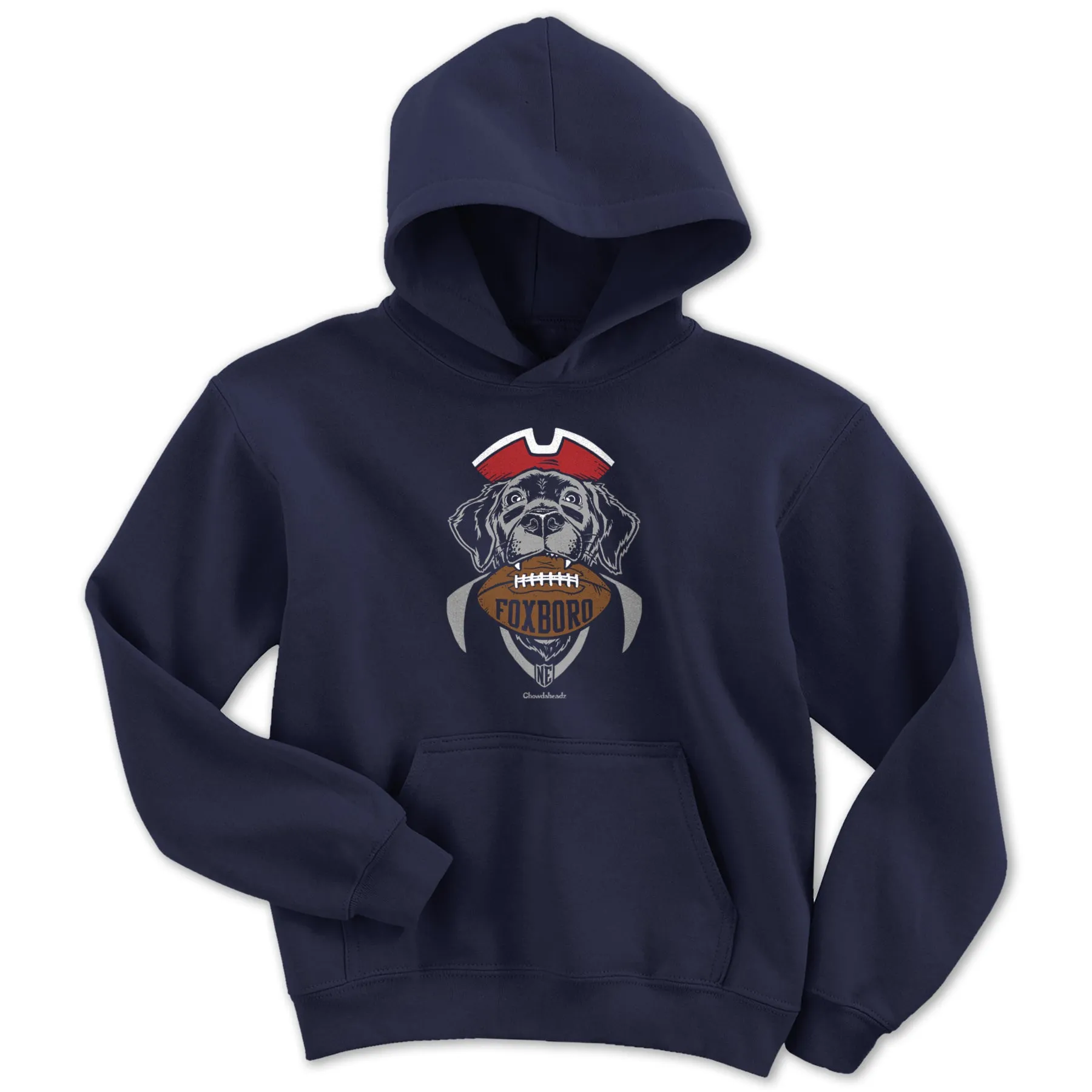 Foxboro Football Dog Youth Hoodie