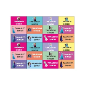 Frozen waterproof labels