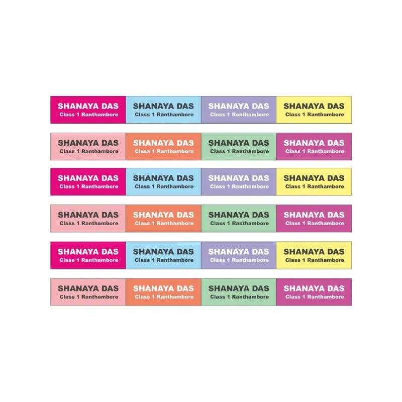 Frozen waterproof labels