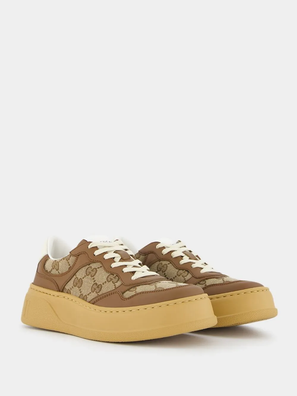 GG Embossed Low-Top Sneakers