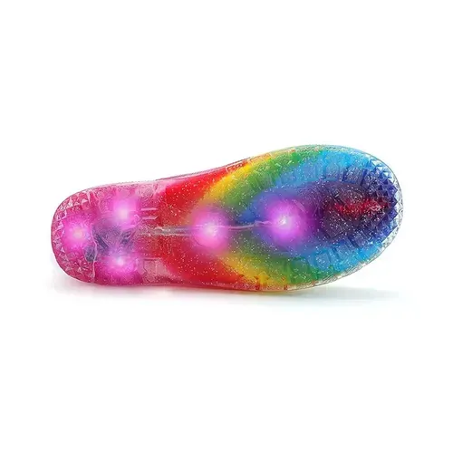 Girls Light Rain Boots Colorful Kids Shoes - KKOMFORME