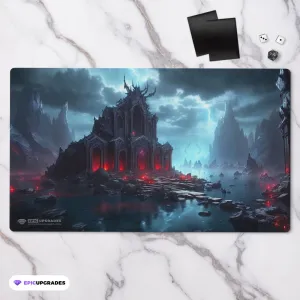 Grixis Triome Playmat | 24"x14" Magic the Gathering MTG Card Mat