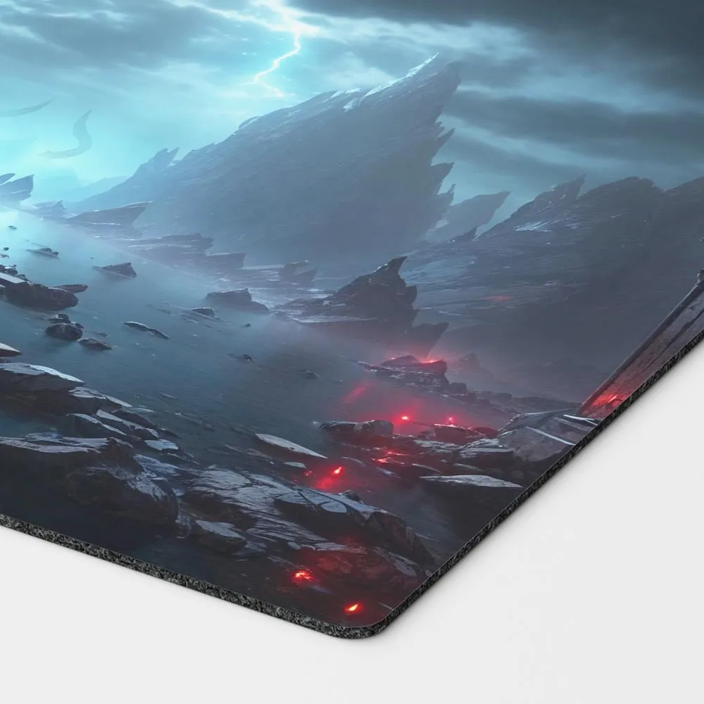 Grixis Triome Playmat | 24"x14" Magic the Gathering MTG Card Mat