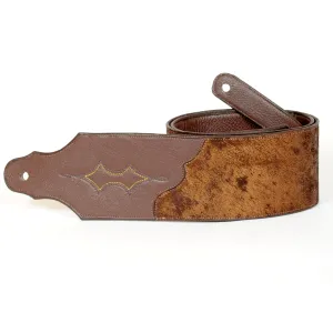 Handmade Copper Leather Guitar Strap