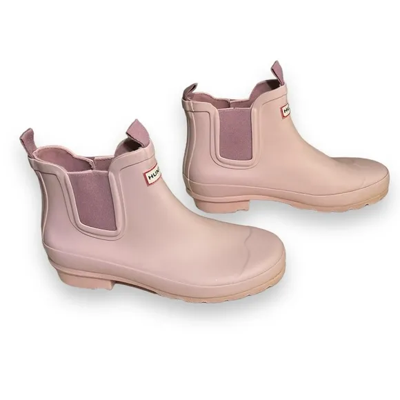 HUNTER Kids Pull On Chelsea Boots Big Kid Size 4
