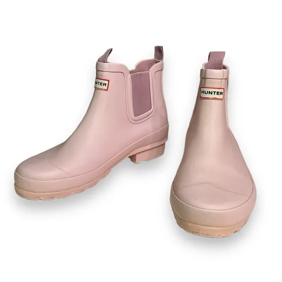 HUNTER Kids Pull On Chelsea Boots Big Kid Size 4