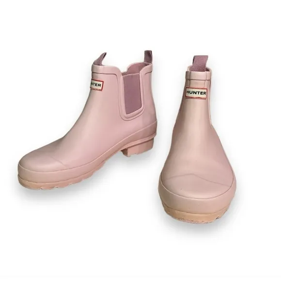 HUNTER Kids Pull On Chelsea Boots Big Kid Size 4