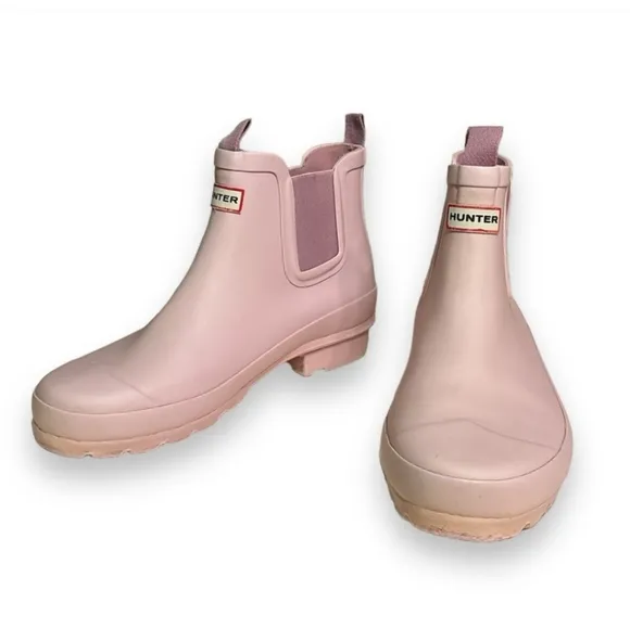 HUNTER Kids Pull On Chelsea Boots Big Kid Size 4
