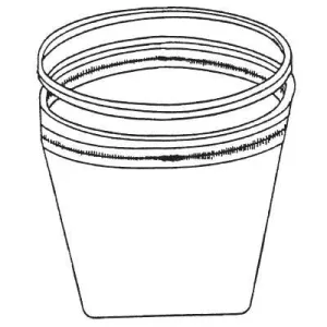 Husky OEM Dry Poly Pro Cloth With Velcro Filter