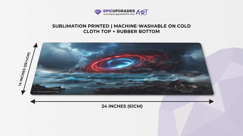 Iconic Wonders - Cyclonic Rift Playmat | 24"x14" Magic the Gathering