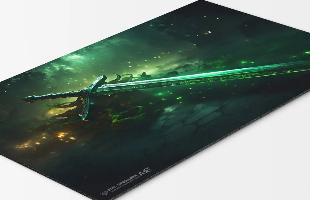 Iconic Wonders - Sword of Feast and Famine Playmat | 24"x14" Magic the Gathering