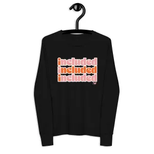 Included Pink Youth long sleeve tee