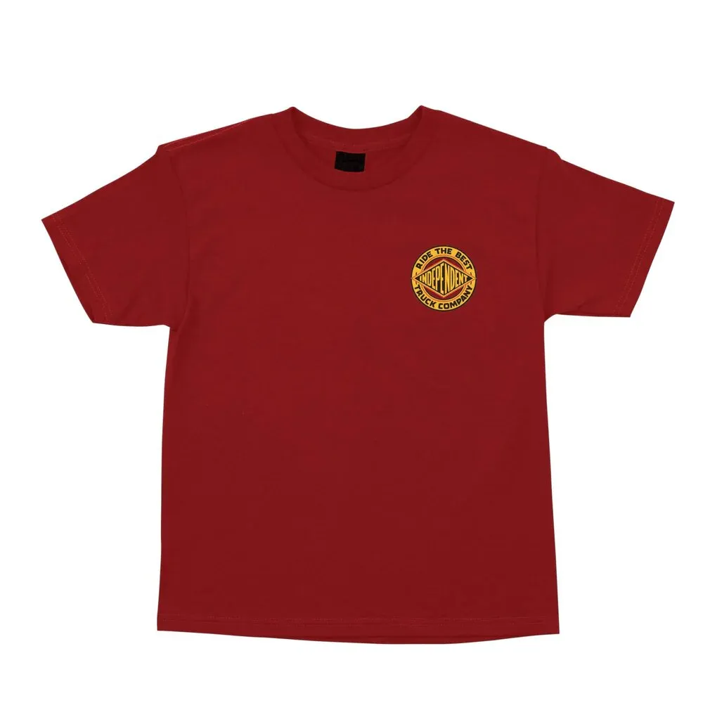 Independent BTG Summit Youth T-Shirt Cardinal