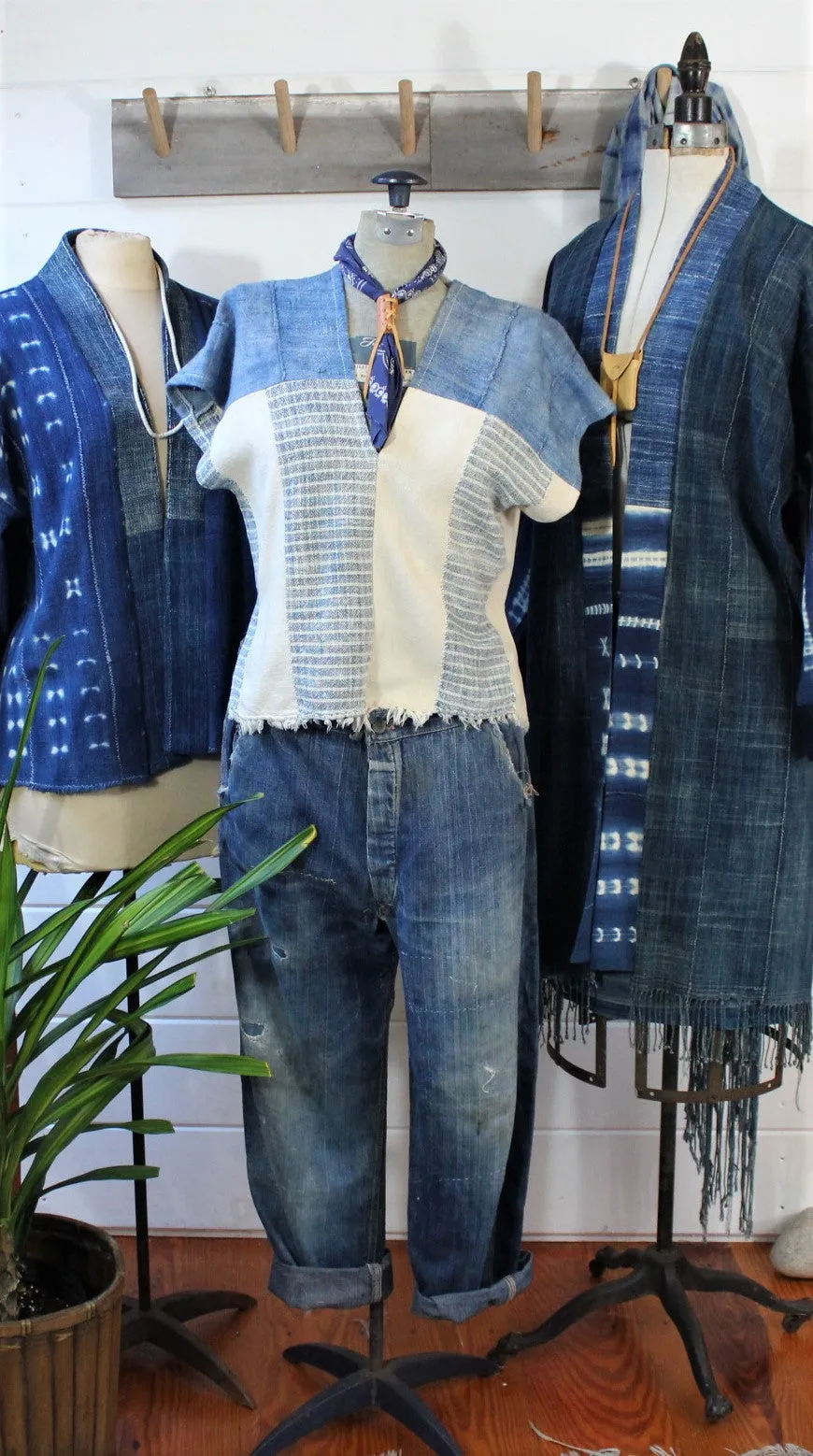 Indigo Shibori Jacket