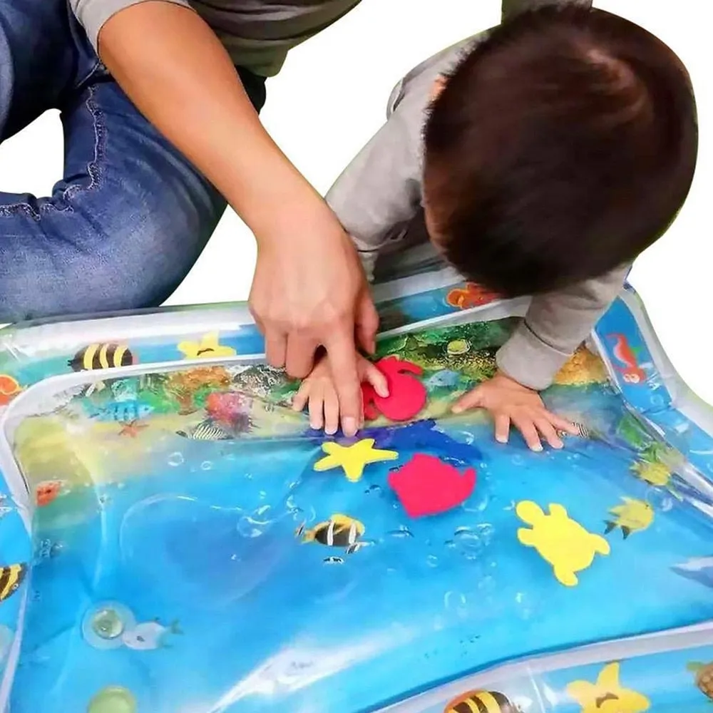 Inflatable Infant Tummy Time Playmat