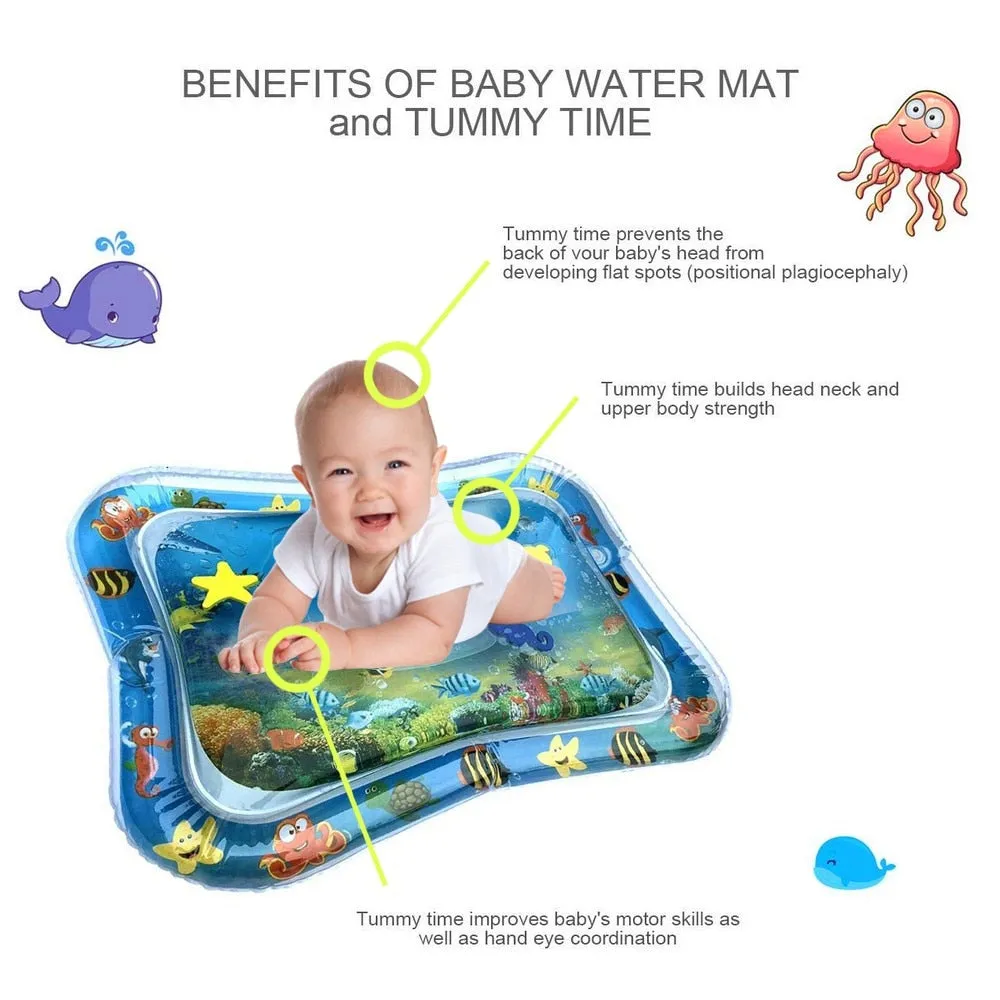 Inflatable Infant Tummy Time Playmat