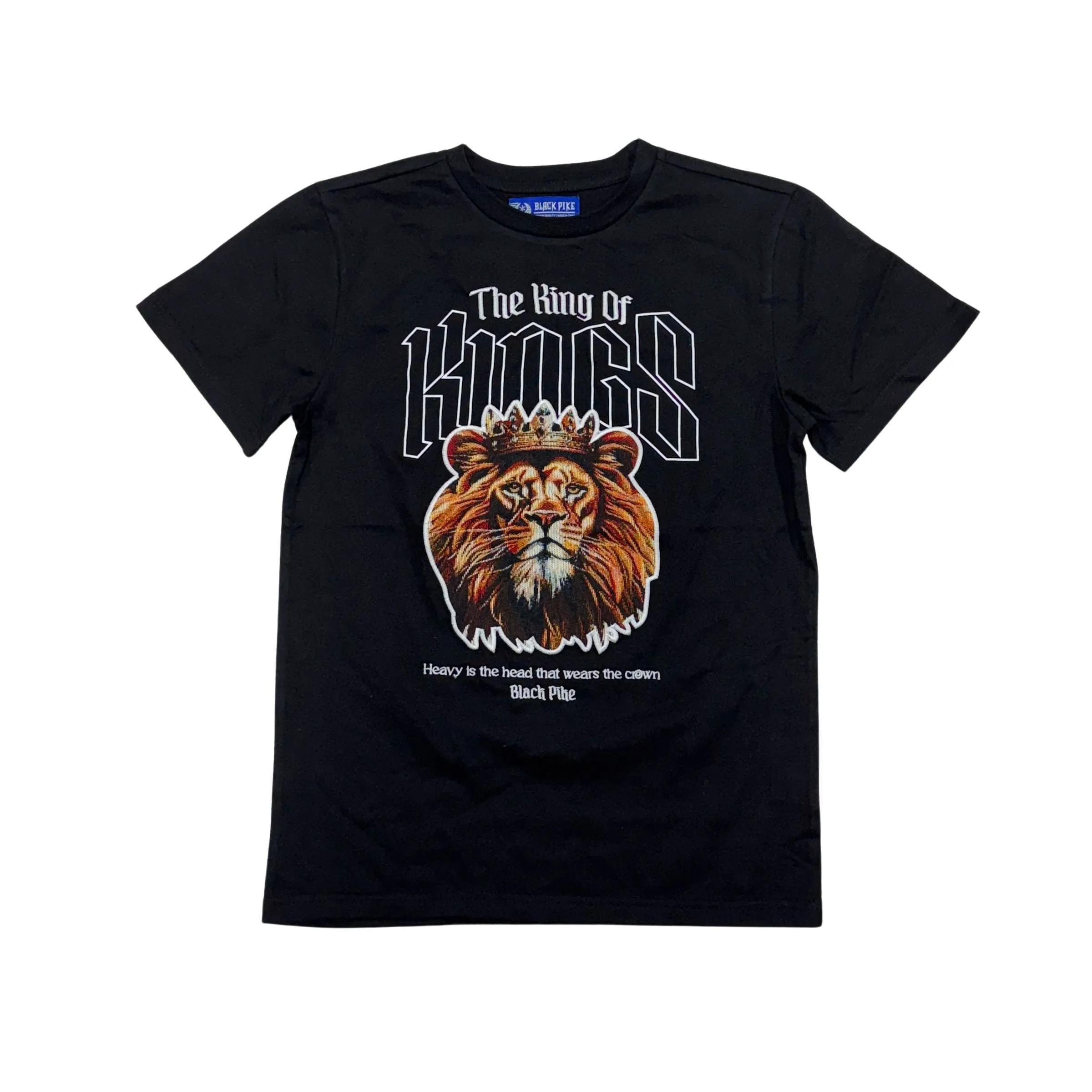 INN-SB1501SK-Kid's Kings Tee Shorts Set