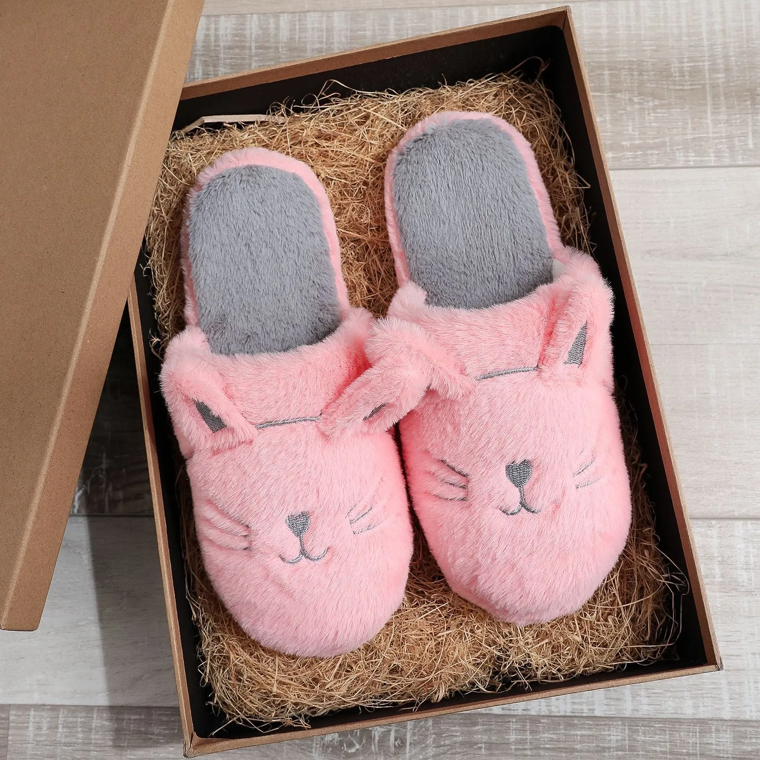 Jacquard Soft Bottom Noiseless Waterproof Bottom Slippers