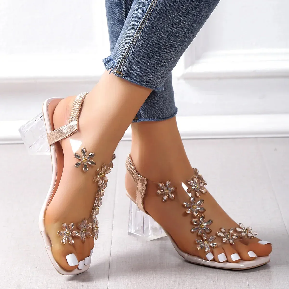 Jhanela | Women's Square Heels
