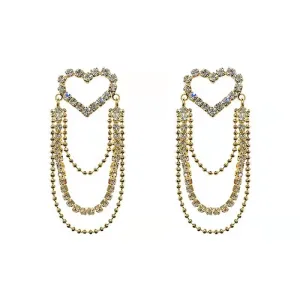 Just Lil Things  Gold Pin Earrings jlt11259