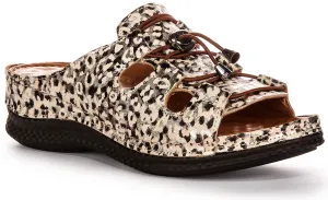 Justinreess England Kinsley Soft Footbed In Leopard For Women | Secret Sale