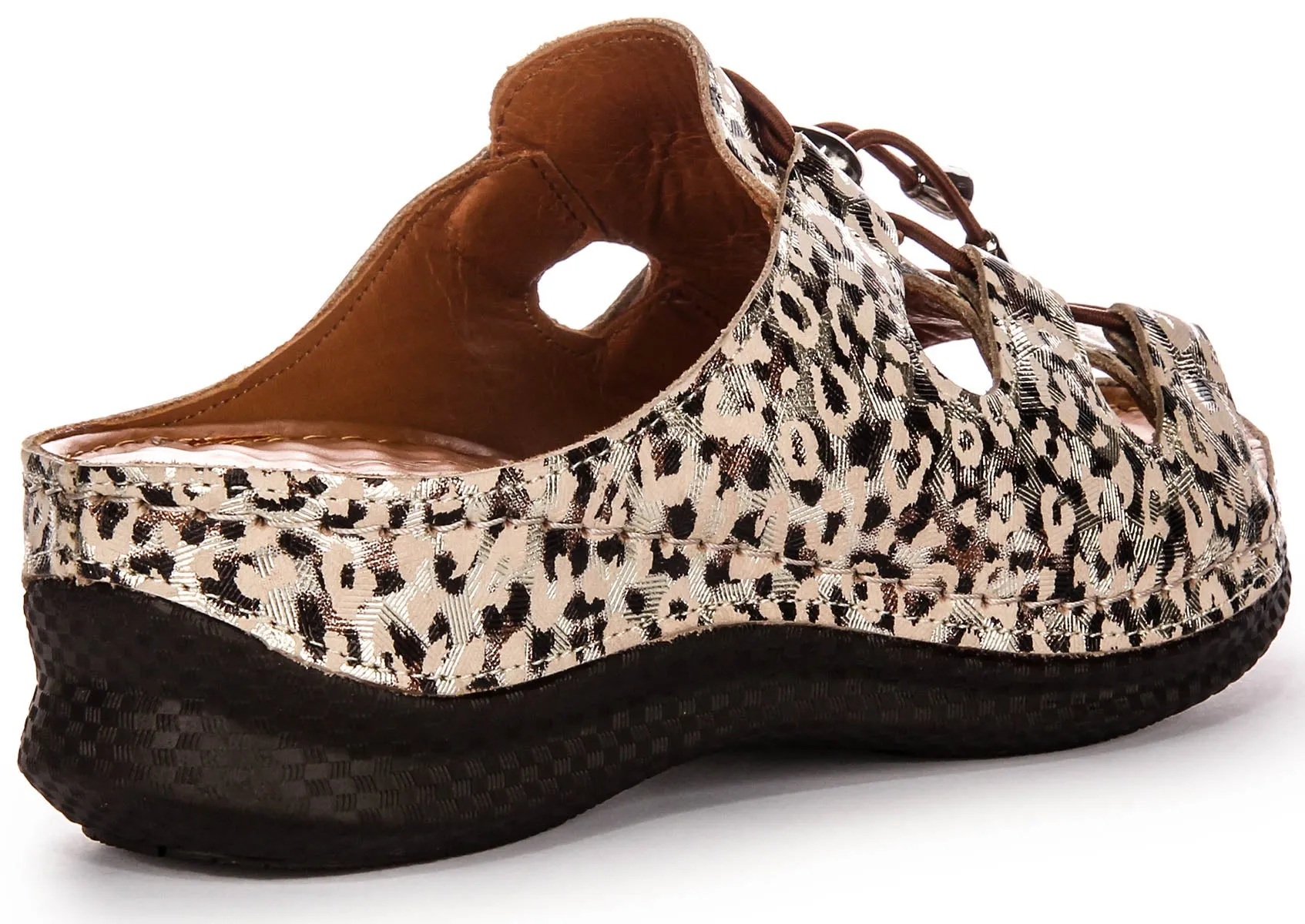 Justinreess England Kinsley Soft Footbed In Leopard For Women | Secret Sale