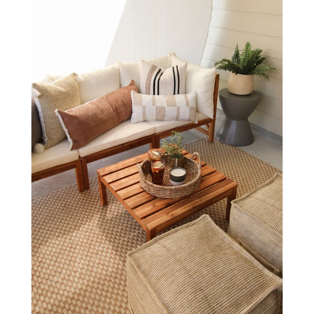 Kaylah Performance Geometric Rug Highland Dunes Rug Size: Rectangle 5'3" x 7'7"