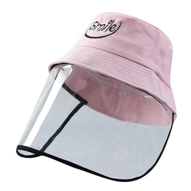 Kid Unisex Bucket Cap With Shield