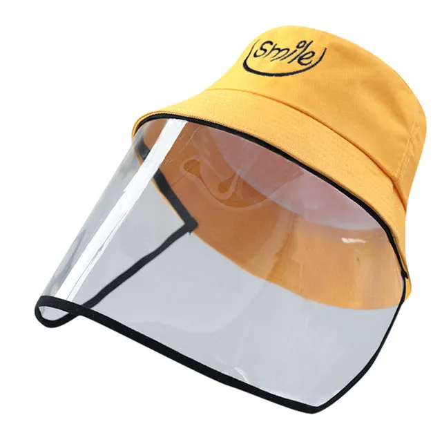 Kid Unisex Bucket Cap With Shield