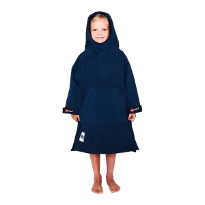 Kids Dry Poncho - Navy