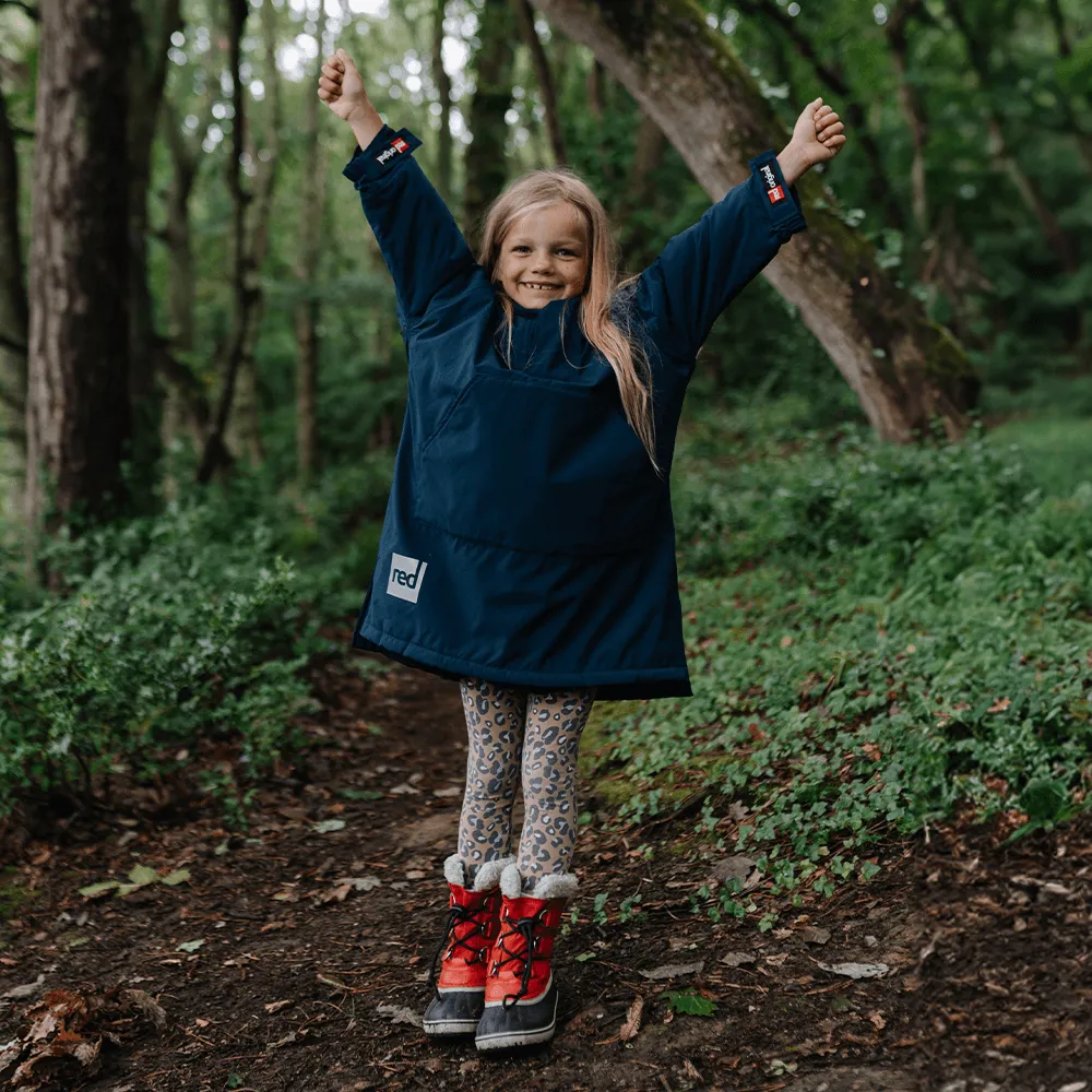 Kids Dry Poncho - Navy