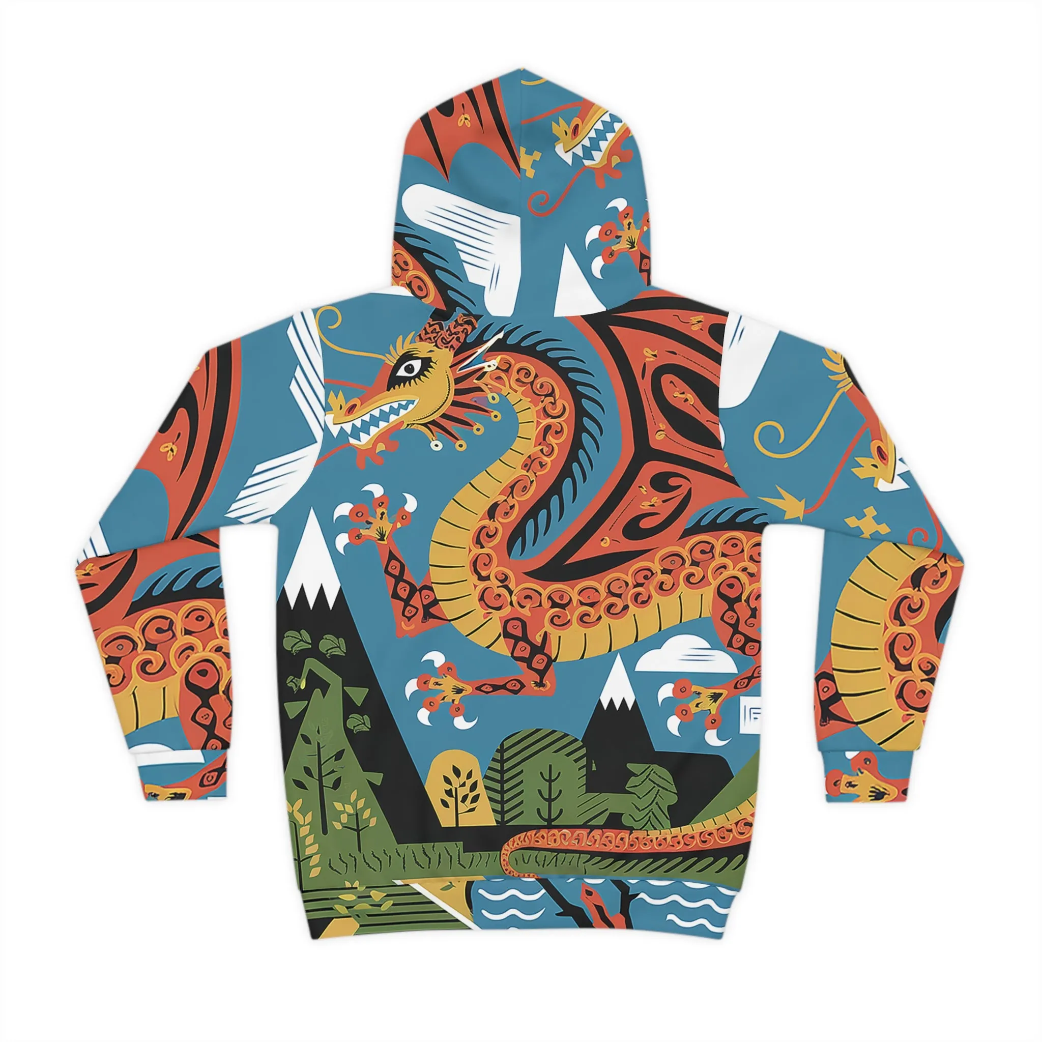 Kids Hoodie - Mexican Dragon Design