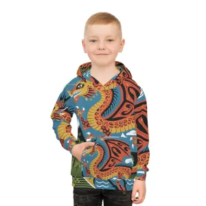 Kids Hoodie - Mexican Dragon Design